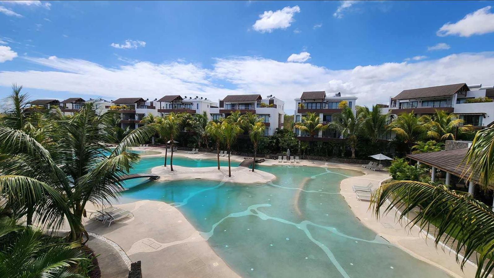 Appartement Le Dauphin Du Lagon Bleu - Plages De Mont Choisy Et De Trou Aux Biches Grand Bay Exteriér fotografie