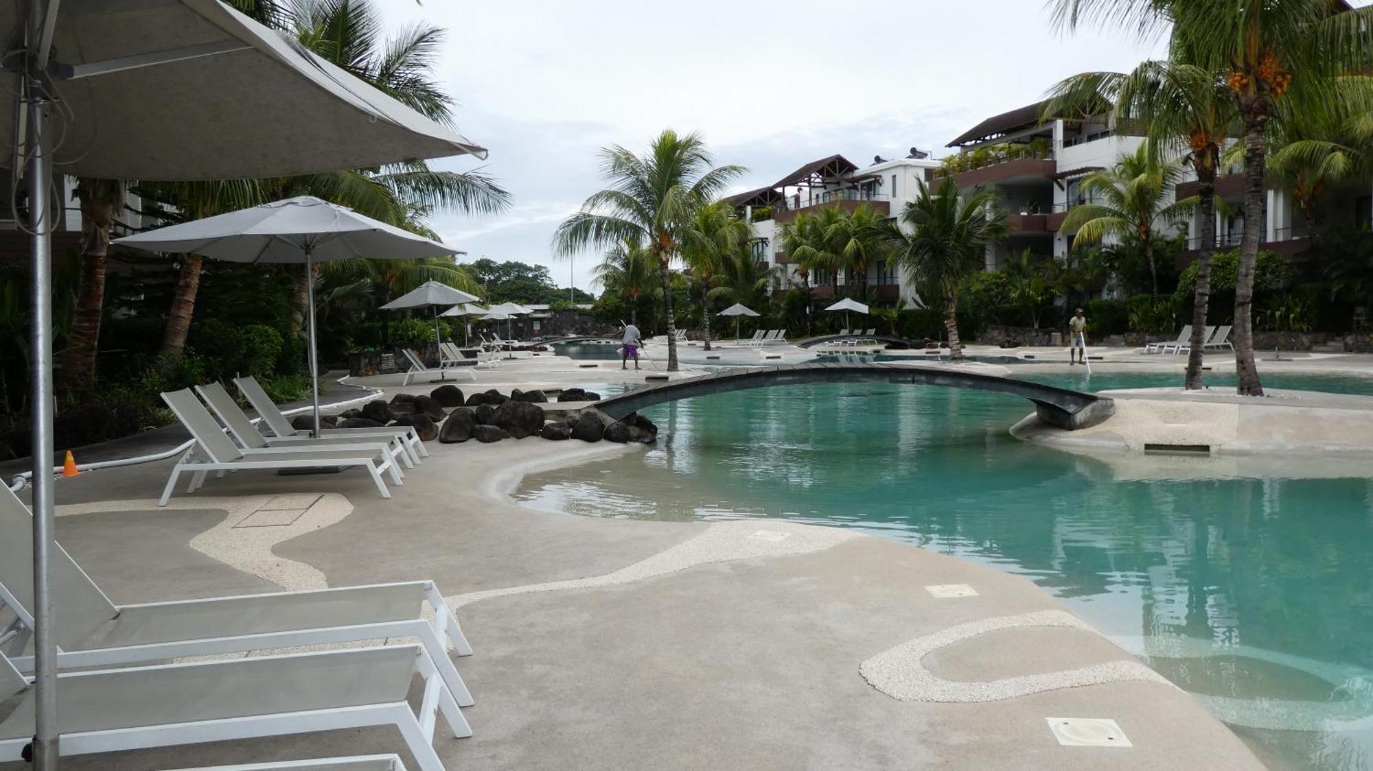 Appartement Le Dauphin Du Lagon Bleu - Plages De Mont Choisy Et De Trou Aux Biches Grand Bay Exteriér fotografie
